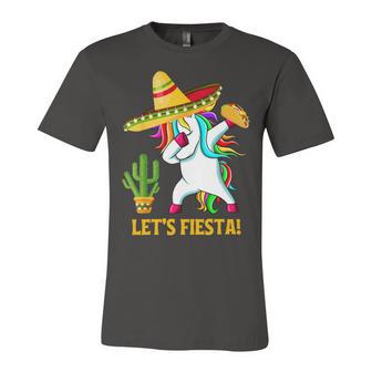 Funny Dabbing Taco Cinco De May Mexican Food V4 Unisex Jersey Short Sleeve Crewneck Tshirt | Favorety