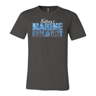 Future Marine Biologist Kids Girls Youth Boys Jersey T-Shirt | Mazezy