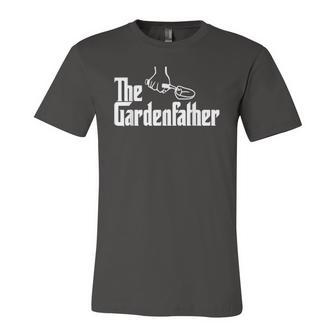 The Gardenfather Gardener Gardening Plant Grower Jersey T-Shirt | Mazezy