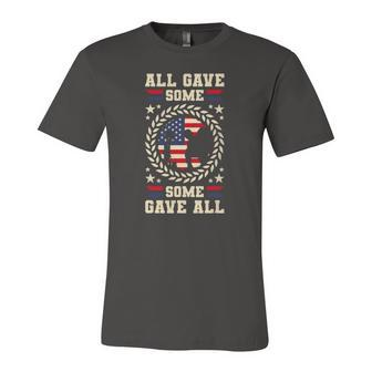 All Gave Some Some Gave All Veterans Day Jersey T-Shirt | Mazezy
