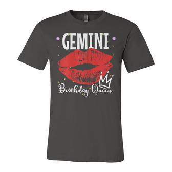 Gemini Birthday Queen Jersey T-Shirt | Mazezy