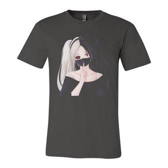 Gesugao Yandere Anime Girl Anime Lover Jersey T-Shirt | Mazezy