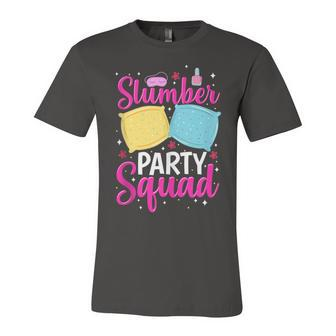 Girls Slumber Party Squad Sleepover Pajama Nails & Make Up V3 Unisex Jersey Short Sleeve Crewneck Tshirt - Seseable