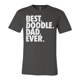 Goldendoodle Dad - Best Doodle Dad Ever Unisex Jersey Short Sleeve Crewneck Tshirt - Seseable