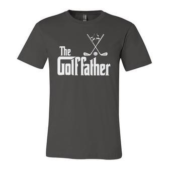 The Golffather Golf Father Golfing Fathers Day Jersey T-Shirt | Mazezy