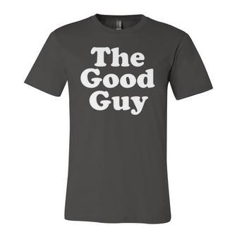 The Good Guy Nice Guy Jersey T-Shirt | Mazezy
