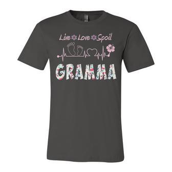 Gramma Grandma Gift Gramma Grandma Live Love Spoil Unisex Jersey Short Sleeve Crewneck Tshirt - Seseable