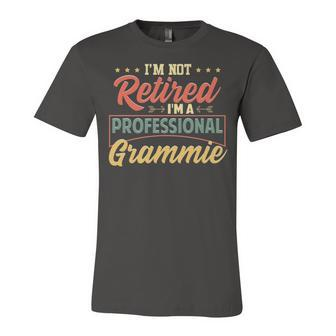 Grammie Grandma Gift Im A Professional Grammie Unisex Jersey Short Sleeve Crewneck Tshirt - Seseable