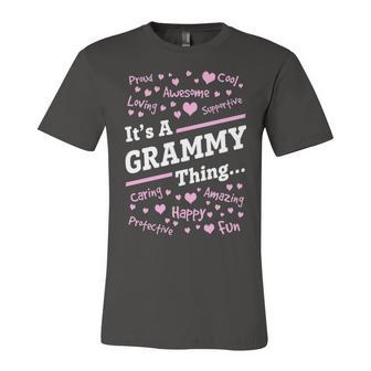 Grammy Grandma Gift Its A Grammy Thing Unisex Jersey Short Sleeve Crewneck Tshirt - Seseable