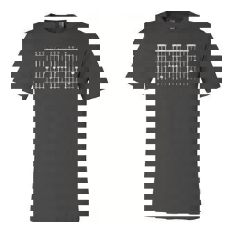Guitar Strings Dad Guitarist Fathers Day Guitar Jersey T-Shirt | Mazezy