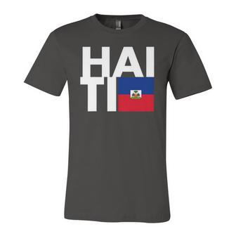 Haiti Flag Haiti Nationalist Haitian Jersey T-Shirt | Mazezy