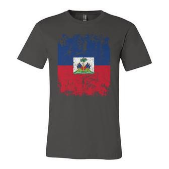 Haiti Flag Vintage Kids Haiti Jersey T-Shirt | Mazezy