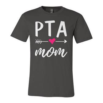 Heart Parent Teacher Association Heart Arrow Jersey T-Shirt | Mazezy