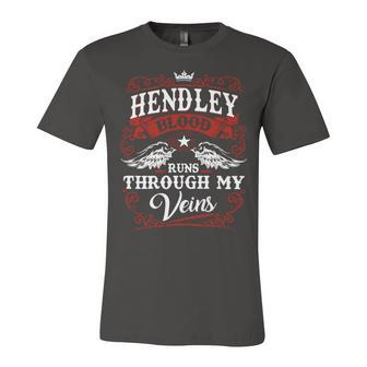Hendley Name Shirt Hendley Family Name Unisex Jersey Short Sleeve Crewneck Tshirt - Monsterry DE