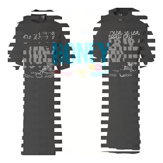 Honey Grandma Gift Blessed To Be Called Honey Unisex Jersey Short Sleeve Crewneck Tshirt | Seseable UK