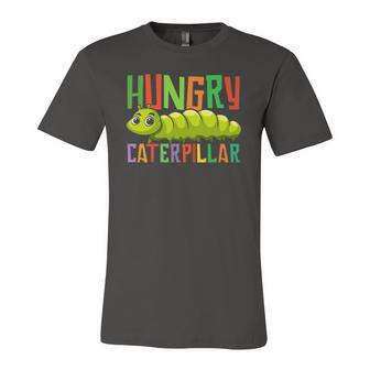 Hungry Caterpillar Cute Colorful Insects Jersey T-Shirt | Mazezy