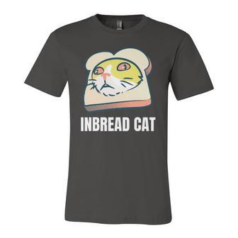 Inbread Toasted Cat Meme Toast Bread Kitten Jersey T-Shirt | Mazezy