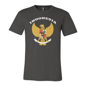 Indonesia Coat Of Arms Tee Flag Souvenir Jakarta Jersey T-Shirt | Mazezy
