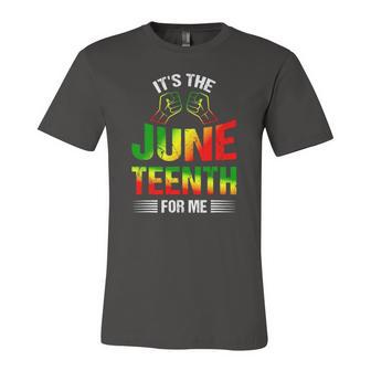 Its The Juneteenth For Me Free-Ish Since 1865 Independence Jersey T-Shirt | Mazezy