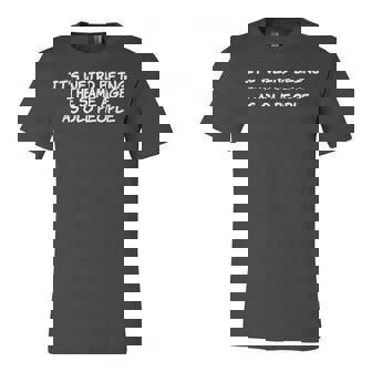 Its Weird Being The Same Age As Old People Funny Vintage Unisex Jersey Short Sleeve Crewneck Tshirt | Seseable CA