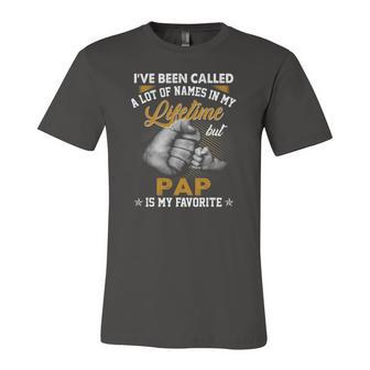 Ive Been Called A Lot Of Names But Pap Is My Favorite Jersey T-Shirt | Mazezy