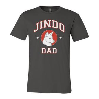 Jindo Dad Fathers Day Jersey T-Shirt | Mazezy