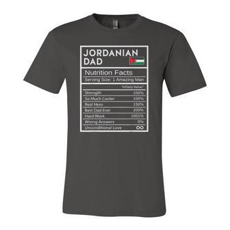 Jordanian Dad Nutrition Facts National Pride For Dad Jersey T-Shirt | Mazezy CA