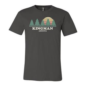 Kingman Az Vintage Throwback Tee Retro 70S Jersey T-Shirt | Mazezy
