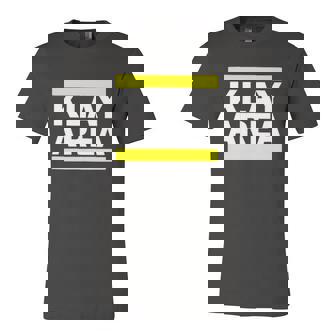 Klay Area Thompson Golden State Basketball Player Fan Jersey T-Shirt | Mazezy