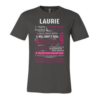 Laurie Name Gift Laurie Name Unisex Jersey Short Sleeve Crewneck Tshirt - Seseable