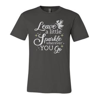 Leave A Little Sparkle Wherever You Go Vintage Jersey T-Shirt | Mazezy