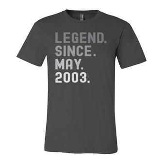 Legend Since May 2003 19 Years Old 19Th Birthday Jersey T-Shirt | Mazezy