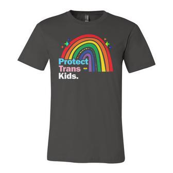 Lgbt Support Protect Trans Kid Pride Lgbt Rainbow Jersey T-Shirt | Mazezy