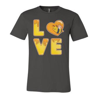 Love Bees Beekeeper Jersey T-Shirt | Mazezy