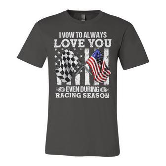 Love You During Racing Season Unisex Jersey Short Sleeve Crewneck Tshirt | Favorety AU