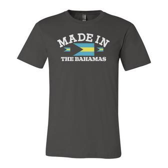 Made In The Bahamas Bahamian Flag Jersey T-Shirt | Mazezy