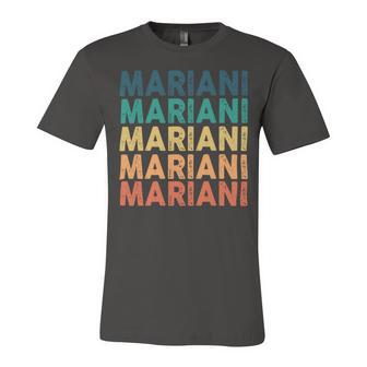 Mariani Name Shirt Mariani Family Name Unisex Jersey Short Sleeve Crewneck Tshirt - Monsterry AU