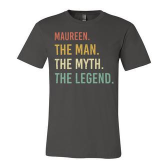 Maureen Name Shirt Maureen Family Name Unisex Jersey Short Sleeve Crewneck Tshirt - Monsterry CA