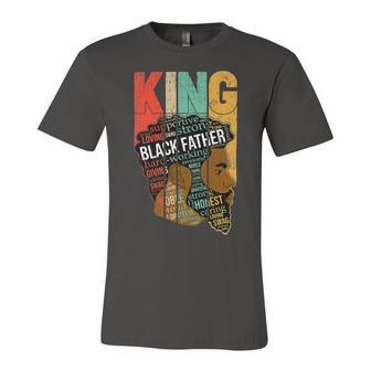 Mens Strong Black King Juneteeth African American Father Day 31 Shirt Unisex Jersey Short Sleeve Crewneck Tshirt | Favorety UK