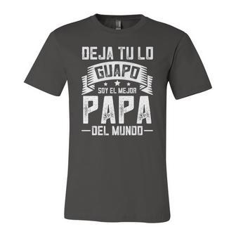Mexican Mejor Papa Dia Del Padre Camisas Fathers Day Jersey T-Shirt | Mazezy