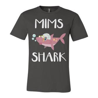 Mims Grandma Gift Mims Shark V2 Unisex Jersey Short Sleeve Crewneck Tshirt - Seseable