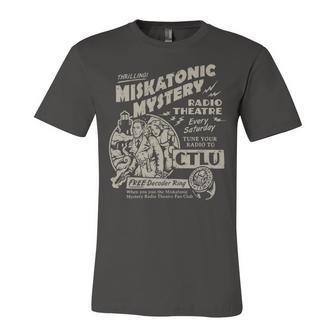 Miskatonic Mystery Radio Theatre 145 Trending Shirt Unisex Jersey Short Sleeve Crewneck Tshirt | Favorety UK