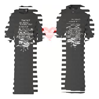 The Moment Your Heart Stopped Dad Mine Changed Forever Jersey T-Shirt | Mazezy