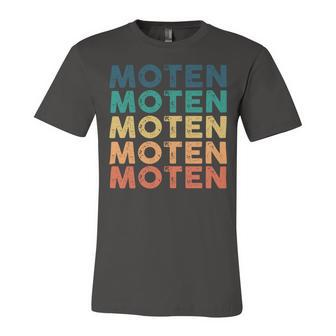 Moten Name Shirt Moten Family Name V2 Unisex Jersey Short Sleeve Crewneck Tshirt - Monsterry UK