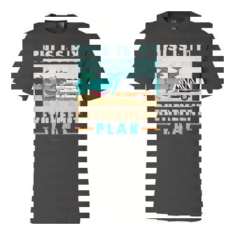 Motorhome Rv Camping Camper This Is My Retirement Plan V2 Unisex Jersey Short Sleeve Crewneck Tshirt - Seseable
