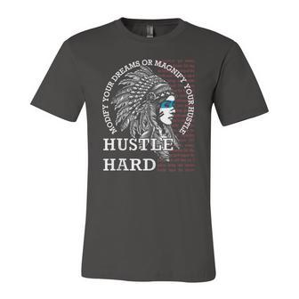 Native American Hustle Hard Urban Gang Ster Clothing Jersey T-Shirt | Mazezy