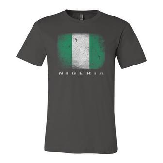 Nigeria Nigerian Flag Souvenir Jersey T-Shirt | Mazezy