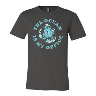 The Ocean Is My Office Future Marine Biologist Jersey T-Shirt | Mazezy