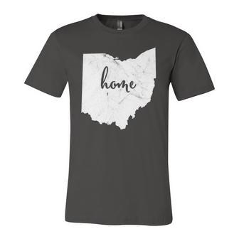 Ohio Home Vintage Distressed Jersey T-Shirt | Mazezy