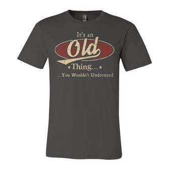 Old Shirt Personalized Name Gifts T Shirt Name Print T Shirts Shirts With Name Old Unisex Jersey Short Sleeve Crewneck Tshirt - Seseable